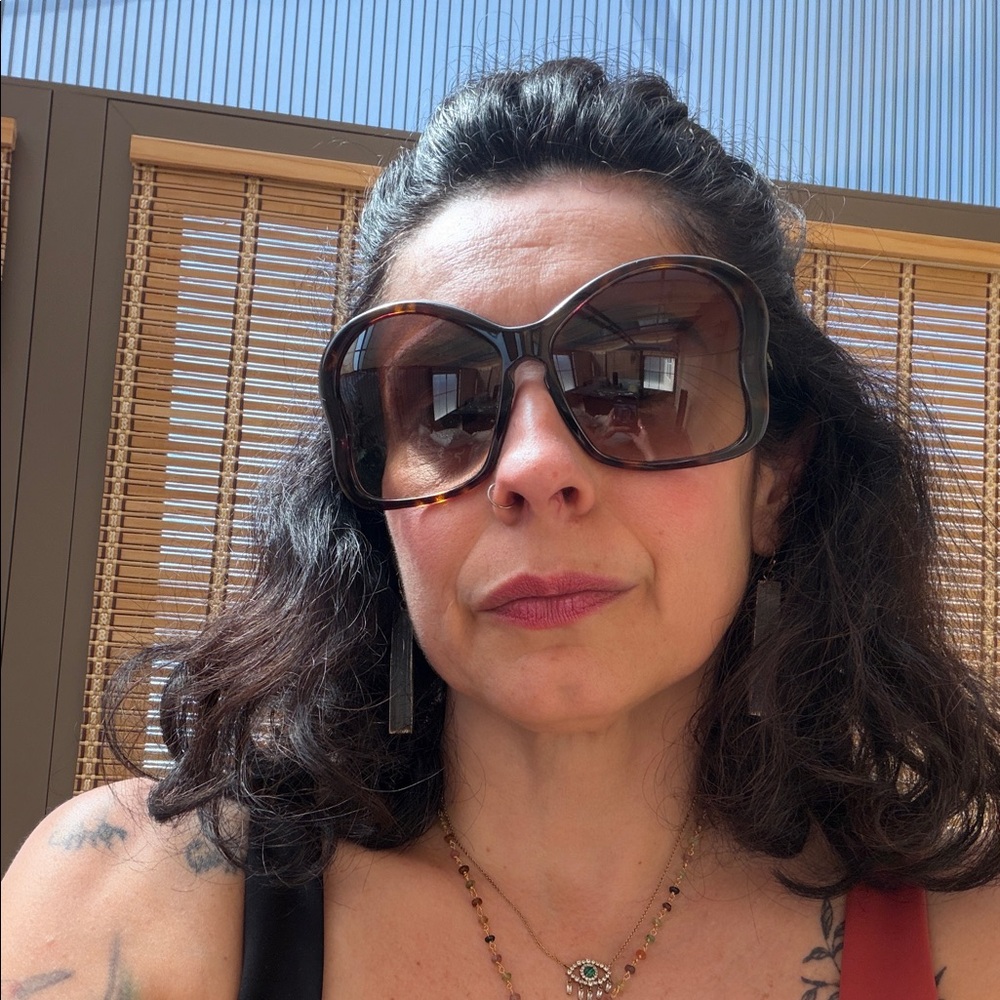 Prada Oversized Brown Tortoiseshell Sunglasses - image 1